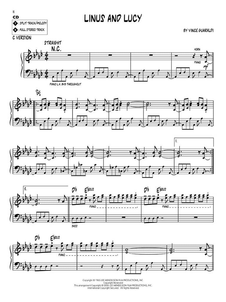 Jazz Play Along vol. 66: A Charlie Brown Christmas