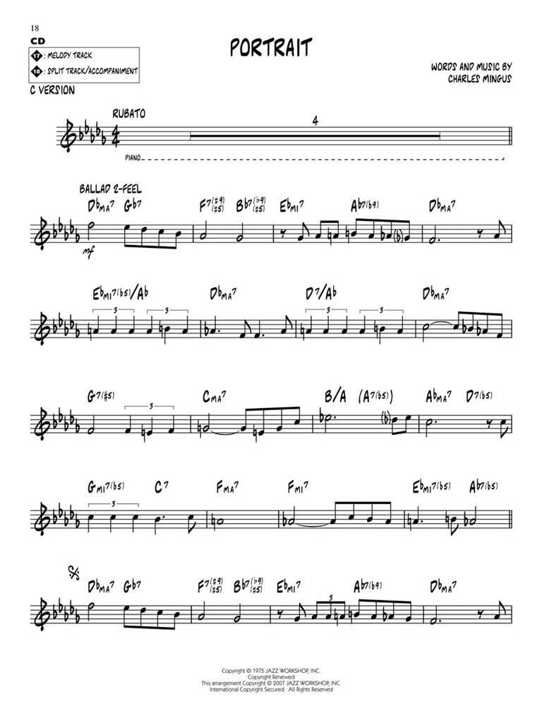 Jazz Play Along vol. 68: Charles Mingus