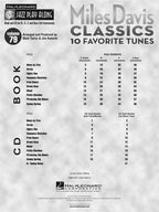 Jazz Play Along vol. 79: Miles Davis Classics