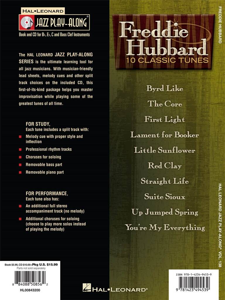 Jazz Play Along vol. 138: Freddie Hubbard