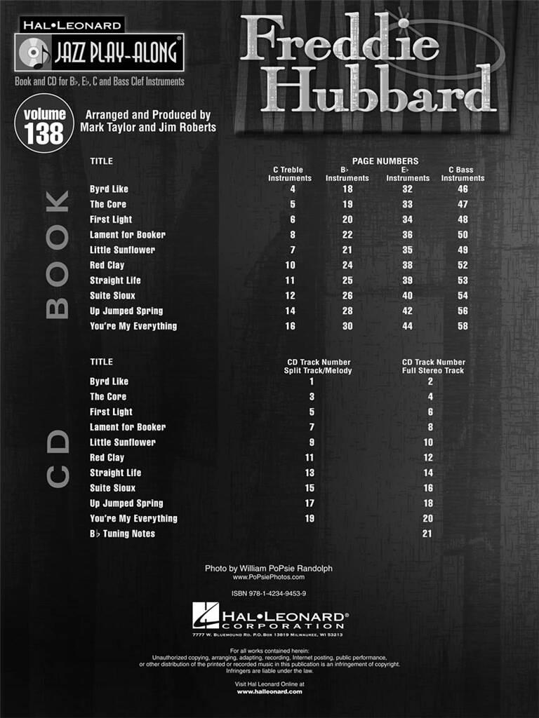 Jazz Play Along vol. 138: Freddie Hubbard