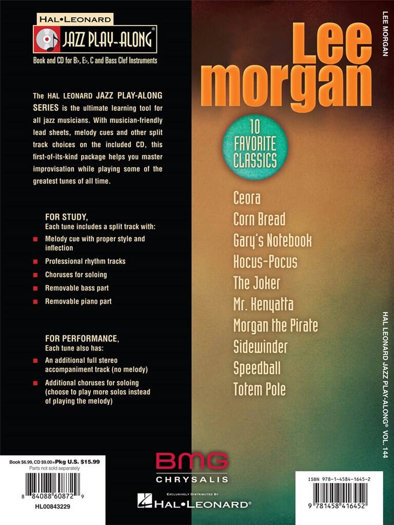 Jazz Play Along vol. 144: Lee Morgan
