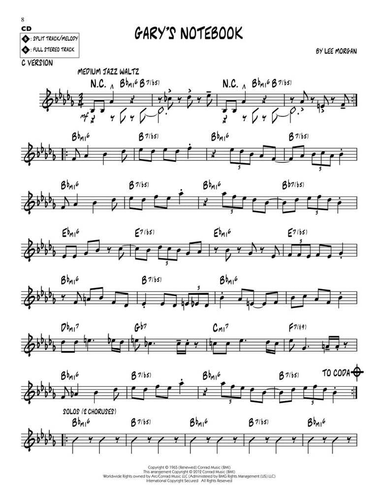 Jazz Play Along vol. 144: Lee Morgan