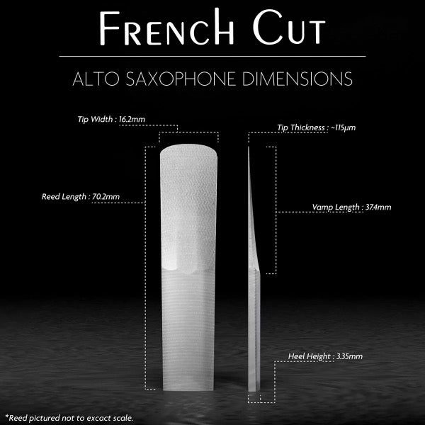 Légère French Cut Bb klarinet kunststof riet per stuk