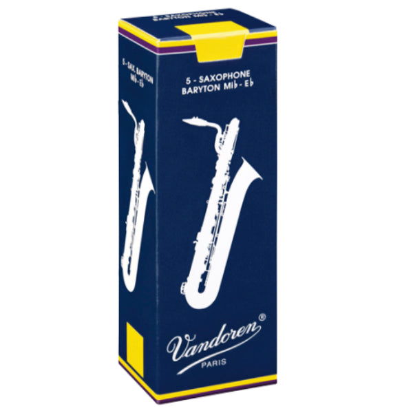 Vandoren Traditional baritonsax riet per 5 stuks