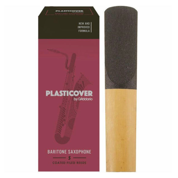 D'Addario Plasticover baritonsax riet per 5 stuks