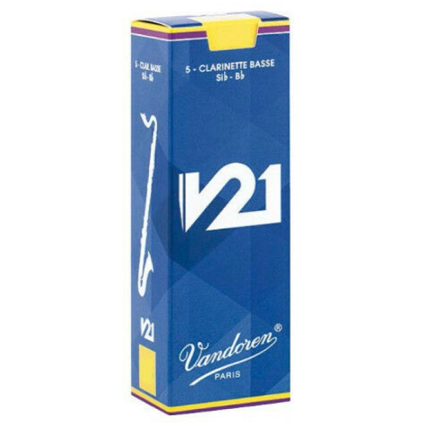 Vandoren V21 basklarinet riet per 5 stuks