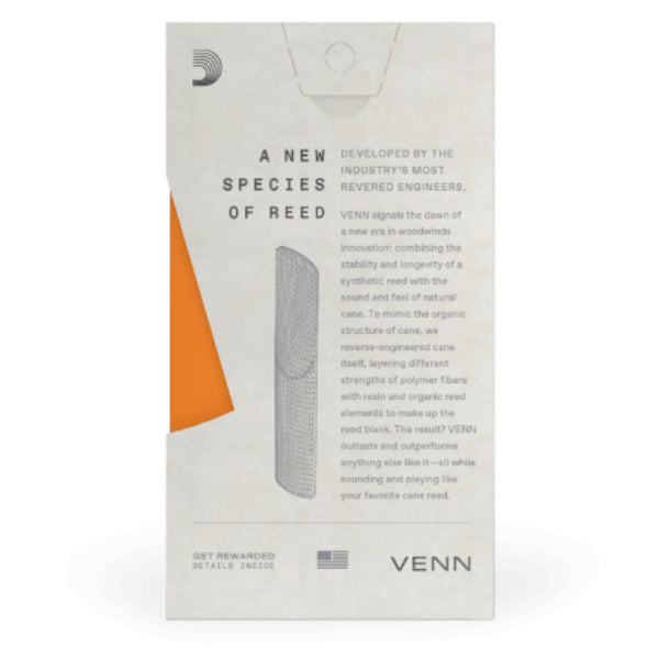D'Addario VENN altsax kunststof riet per stuk