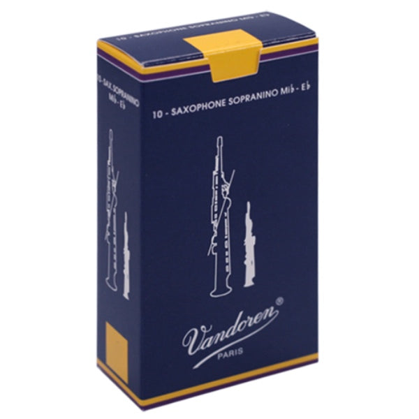 Vandoren Traditional sopraninosax riet per 10 stuks