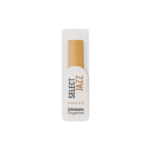 D'Addario Organic Select Jazz unfiled sopraansax riet per 10 stuks